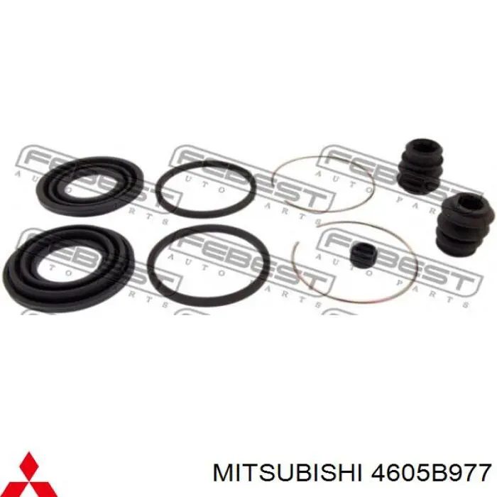 4605B977 Mitsubishi Kit de reparação de suporte do freio dianteiro