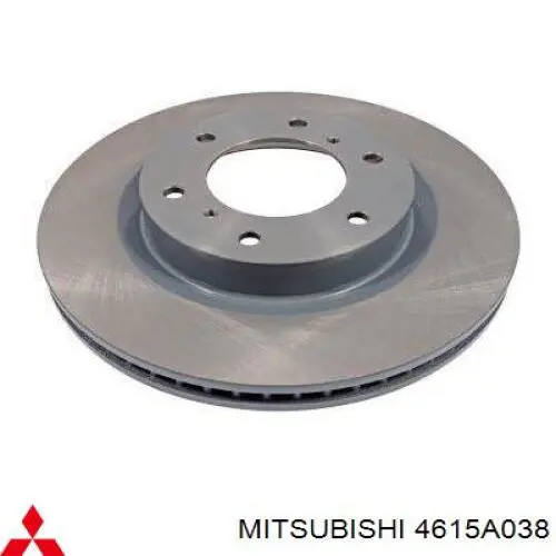 4615A038 Mitsubishi Disco do freio dianteiro