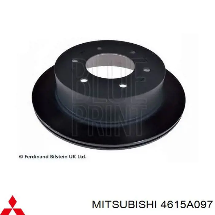 4615A097 Mitsubishi Disco do freio traseiro