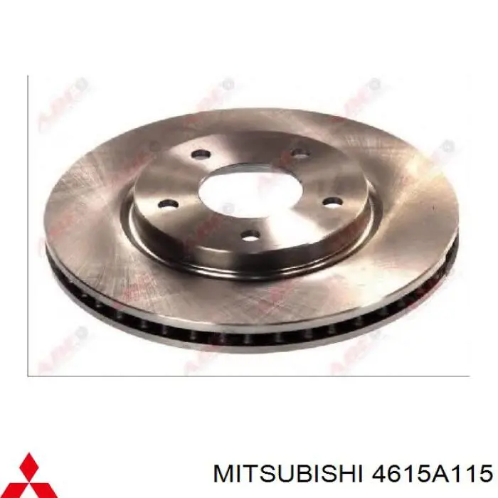 Disco do freio dianteiro Mitsubishi 4615A115 preço, a partir de 43,01 USD