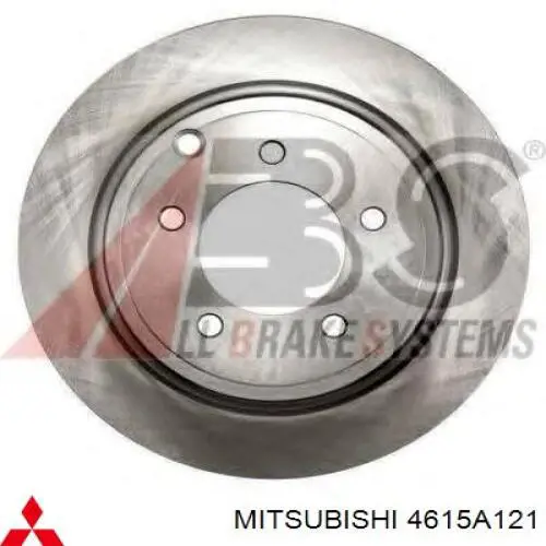 Disco do freio traseiro Mitsubishi 4615A121 preço, a partir de 53,92 USD