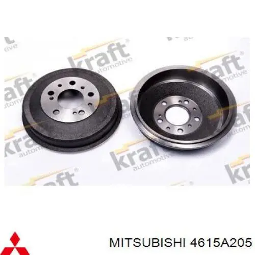 Compre 4615A205 Mitsubishi Tambor do freio traseiro