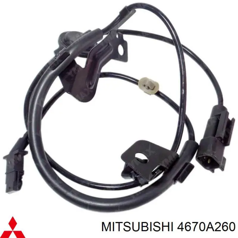 4670A260 Mitsubishi Sensor ABS traseiro direito