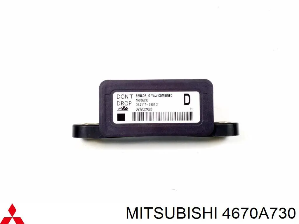 4670A730 Mitsubishi Sensor de aceleração transversal (ESP)