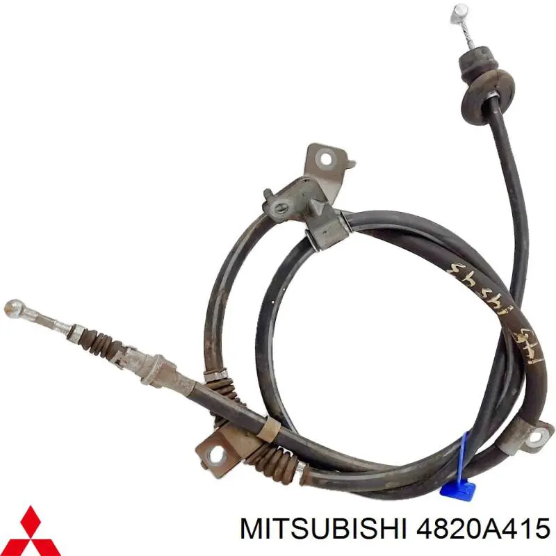 4820A415 Mitsubishi Cabo do freio de estacionamento traseiro esquerdo