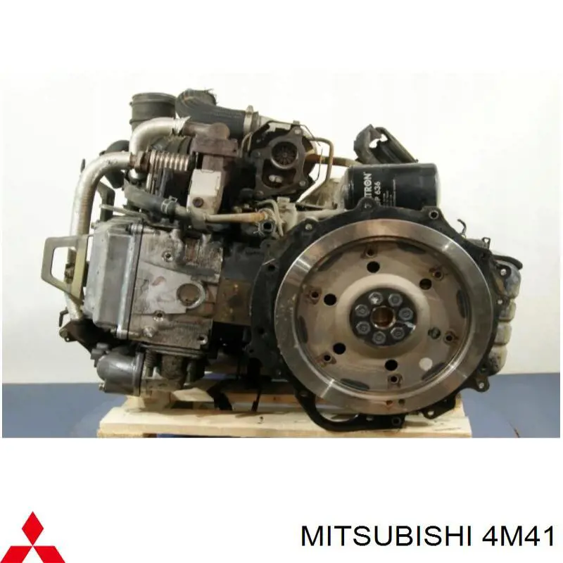 4M41 Mitsubishi Motor montado