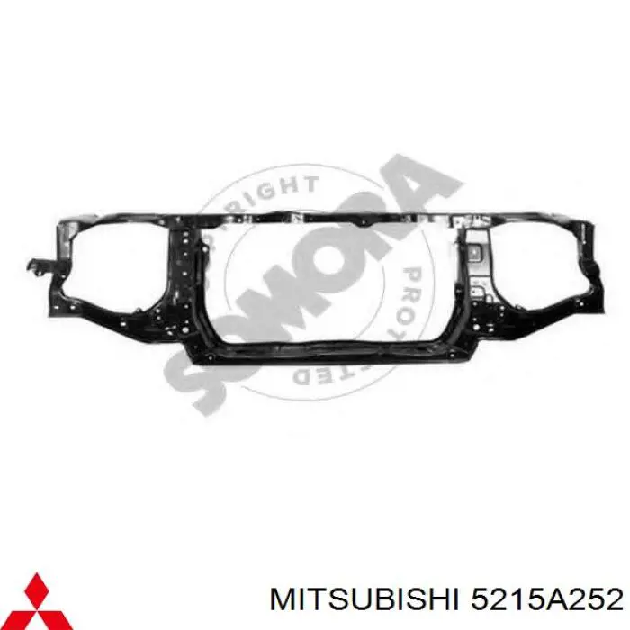 Suporte do radiador montado (painel de montagem de fixação das luzes) Mitsubishi 5215A252 preço, a partir de 381,30 USD