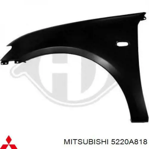 Compre 5220A818 Mitsubishi Pára-lama dianteiro direito