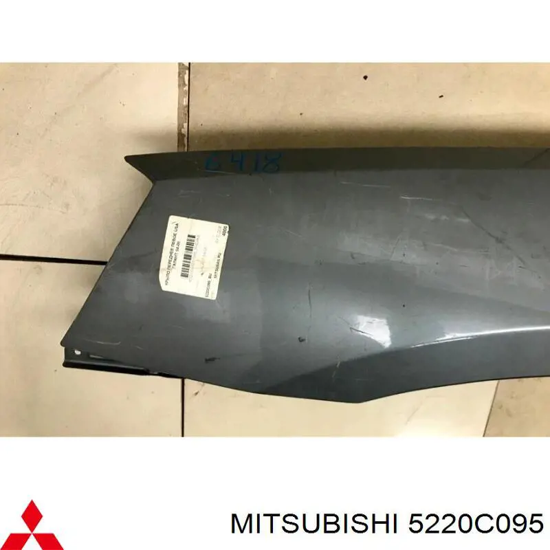 Pára-lama dianteiro esquerdo para Mitsubishi Galant IX DJ, DM