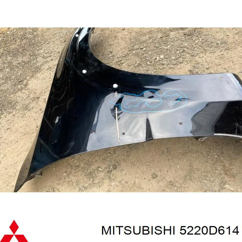 Compre 5220D614 Mitsubishi Pára-lama dianteiro direito