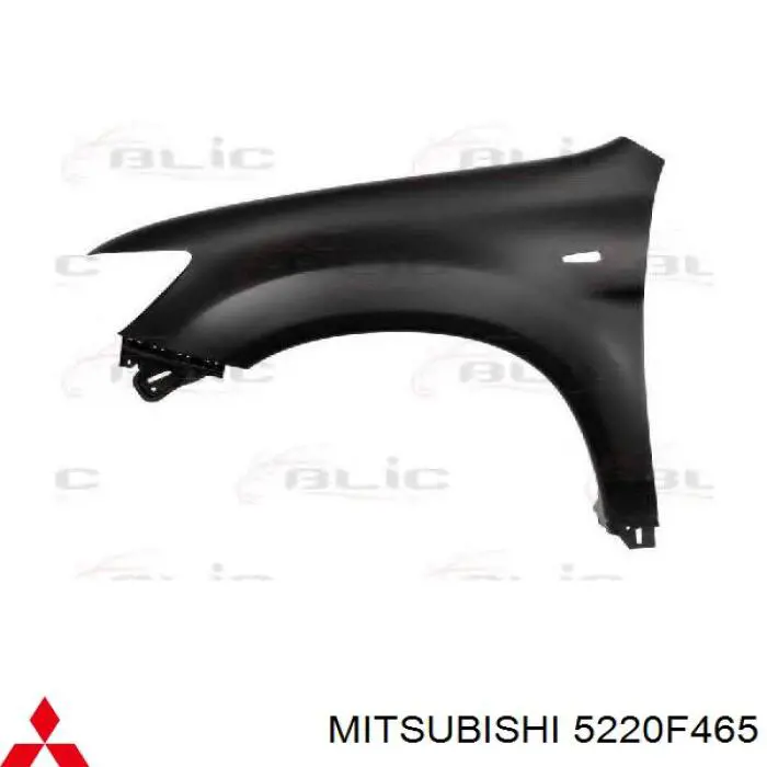 Pára-lama dianteiro esquerdo Mitsubishi 5220F465 preço, a partir de 76,64 USD