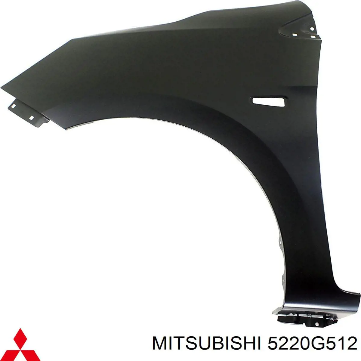 Pára-lama dianteiro direito Mitsubishi 5220G512 preço, a partir de 143,38 USD