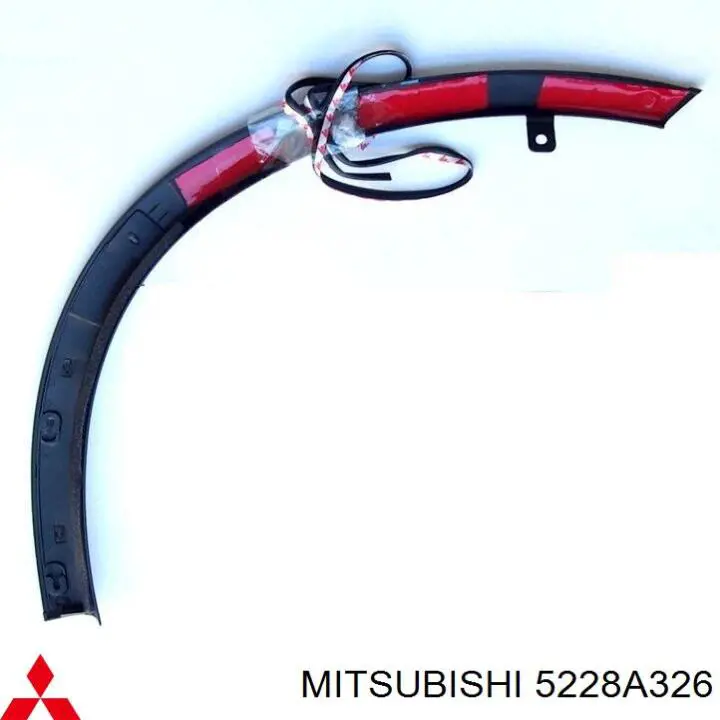 Expansor direito (placa sobreposta) de arco do pára-lama traseiro Mitsubishi 5228A326 preço, a partir de 31,14 USD