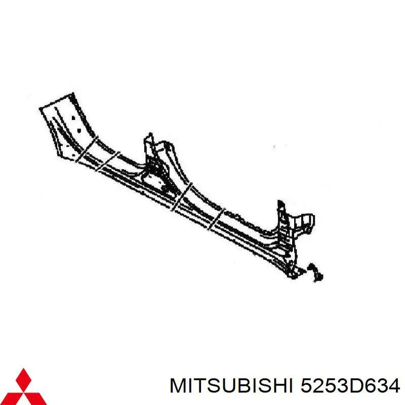  Acesso externo direito Mitsubishi Lancer X sedan (CY_A, CZ_A) (2007 - 2026) X