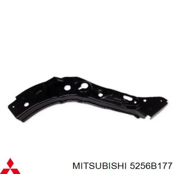 5256B177 Mitsubishi Suporte esquerdo do radiador (painel de montagem de fixação das luzes)