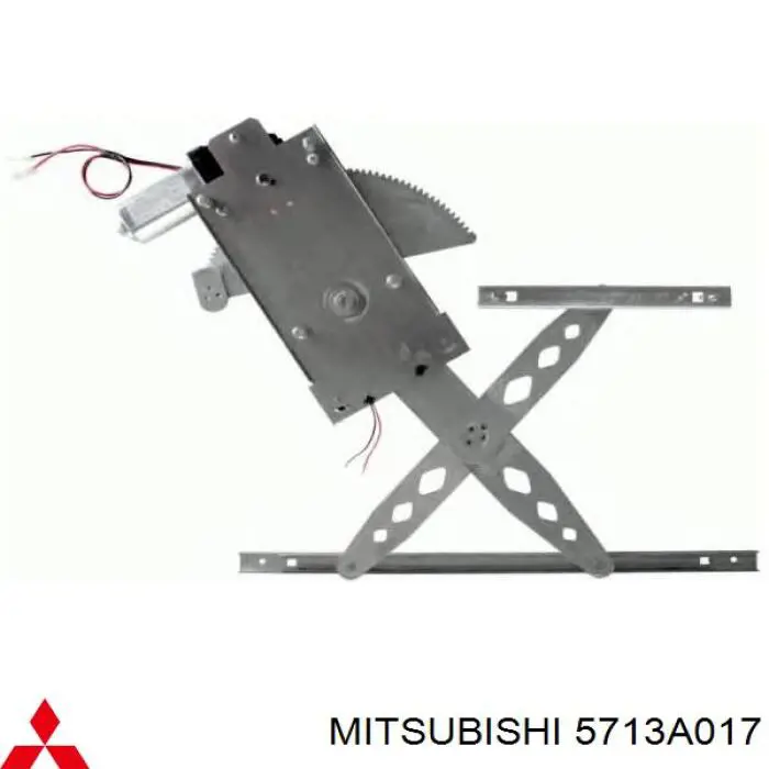 Mecanismo de acionamento de vidro da porta dianteira esquerda Mitsubishi 5713A017 preço, a partir de 140,26 USD