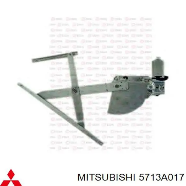  Mecanismo de acionamento de vidro da porta dianteira esquerda Mitsubishi Montero SPORT SUV (K8, K9) (2000 - 2004) SPORT