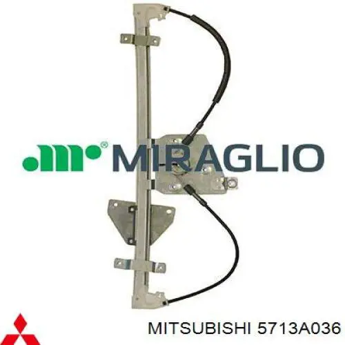 Mecanismo de acionamento de vidro da porta dianteira direita Mitsubishi 5713A036 preço, a partir de 114,59 USD
