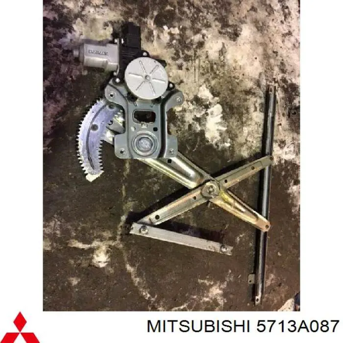 Mecanismo de acionamento de vidro da porta dianteira esquerda Mitsubishi 5713A087 preço, a partir de 103,86 USD