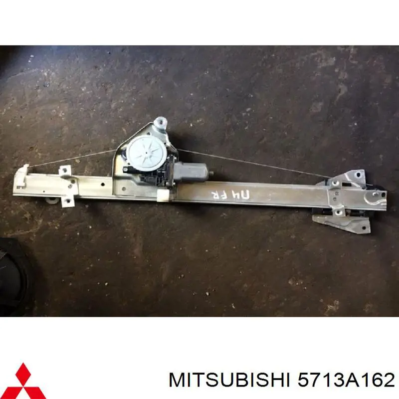 Mecanismo de acionamento de vidro da porta dianteira direita para Mitsubishi Pajero IV SHORT V80