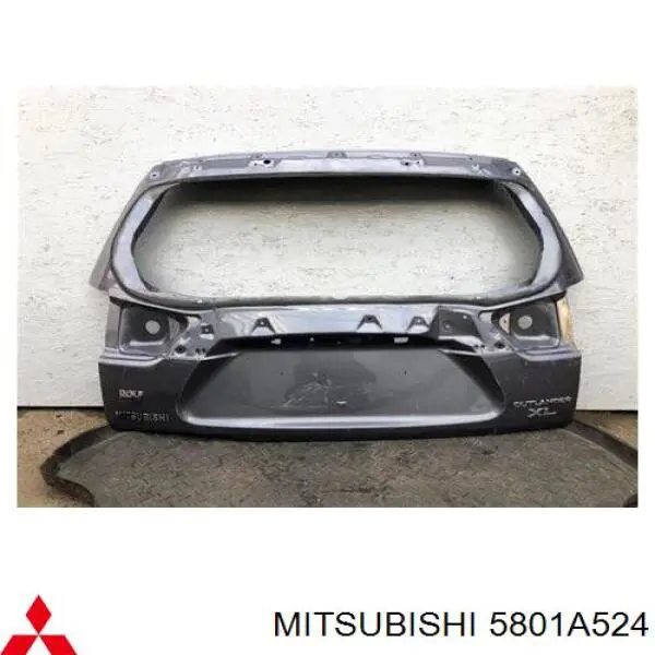 5801A524 Mitsubishi Porta traseira (3ª/5ª porta-malas (tampa de alcapão)