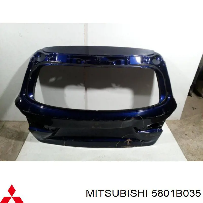 Porta traseira (3ª/5ª porta-malas (tampa de alcapão) Mitsubishi 5801B035 preço, a partir de 1390,85 USD