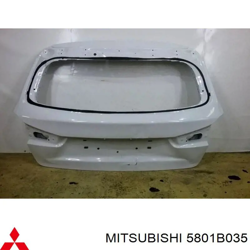 Porta traseira (3ª/5ª porta-malas (tampa de alcapão) Mitsubishi 5801B035 preço, a partir de 1390,85 USD