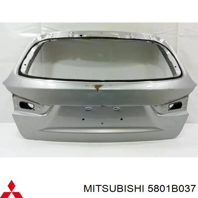 5801B037 Mitsubishi Porta traseira (3ª/5ª porta-malas (tampa de alcapão)