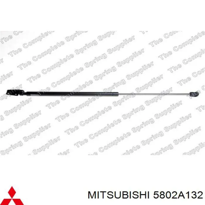 5802A132 Mitsubishi Amortecedor de tampa de porta-malas (de 3ª/5ª porta traseira)