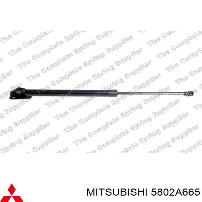 5802A665 Mitsubishi Amortecedor de tampa de porta-malas (de 3ª/5ª porta traseira)