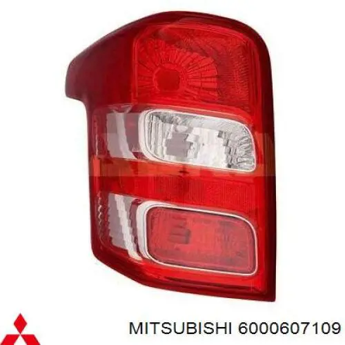 Compre 6000607109 Mitsubishi Lanterna traseira direita