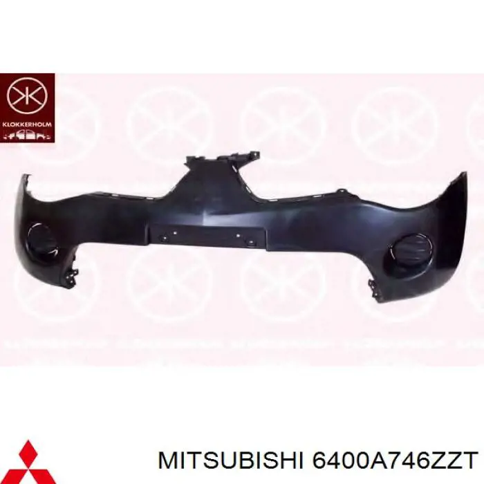 Pára-choque dianteiro para Mitsubishi L 200 IV KA, KB