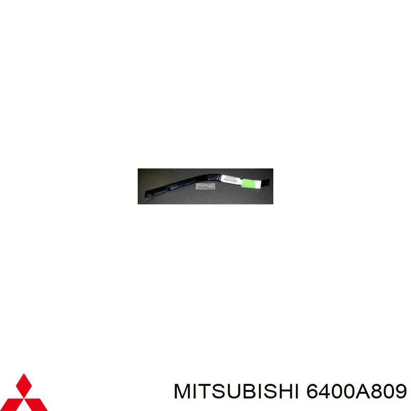 6400A809 Mitsubishi Consola do pára-choque dianteiro esquerdo