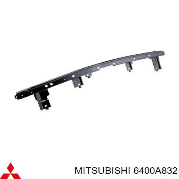 6400A832 Mitsubishi Reforçador do pára-choque dianteiro
