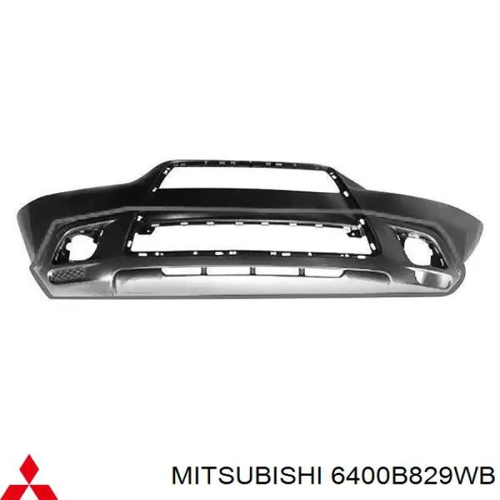6400B829WB Mitsubishi Pára-choque dianteiro