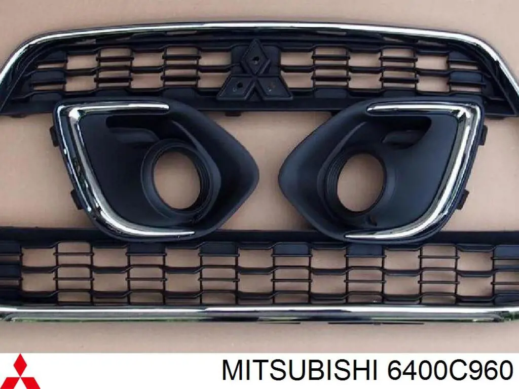 Compre 6400C960 Mitsubishi Placa sobreposta (carcaça) de grelha do radiador