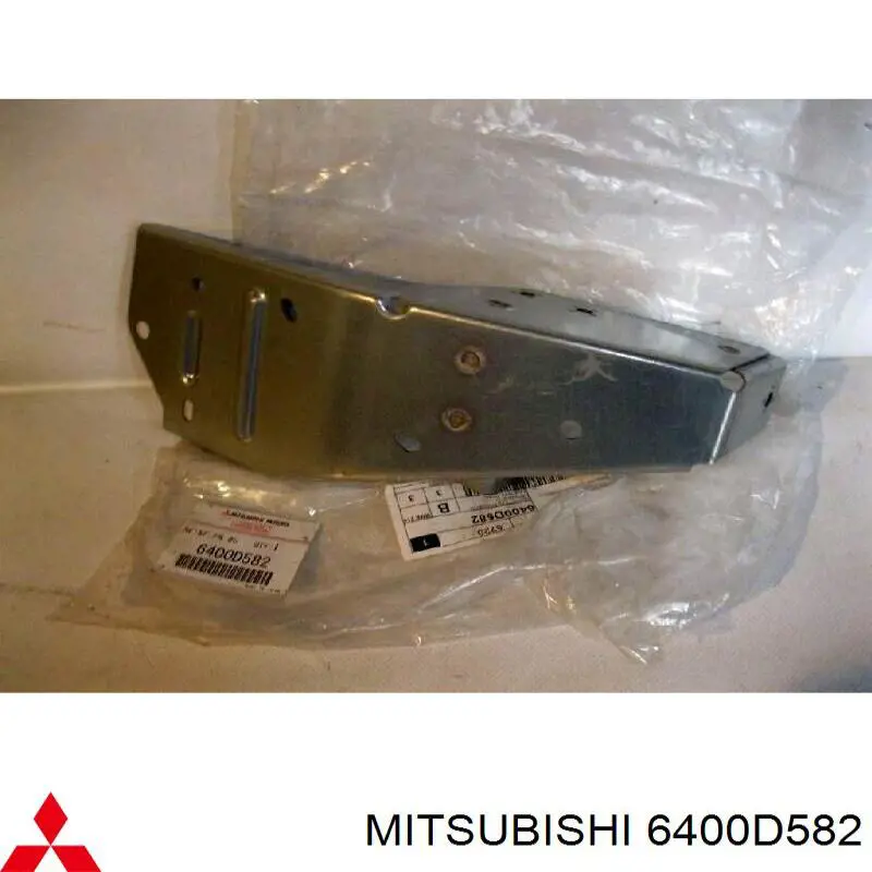 6400D582 Mitsubishi Reforçador do pára-choque dianteiro