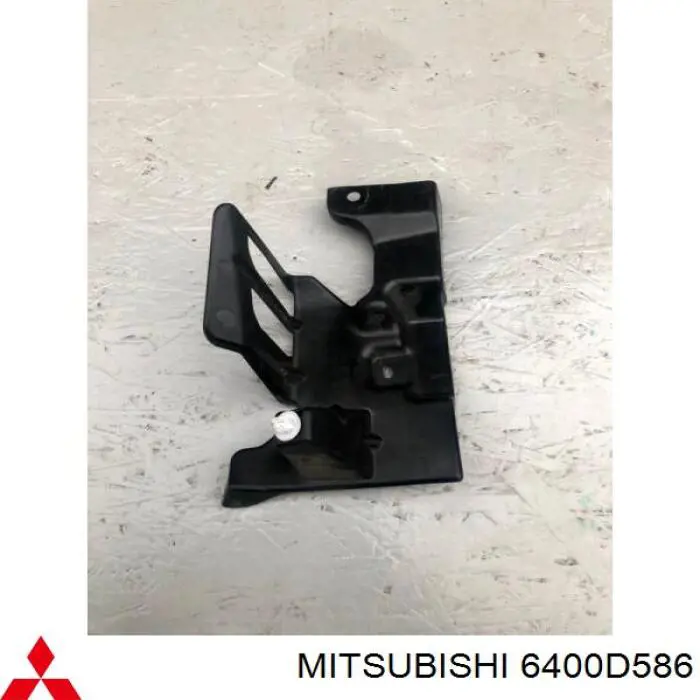 6400D586 Mitsubishi Conduto de ar/defletor do radiador, superior
