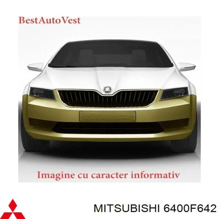 Pára-choque dianteiro Mitsubishi Outlander III GF, GG