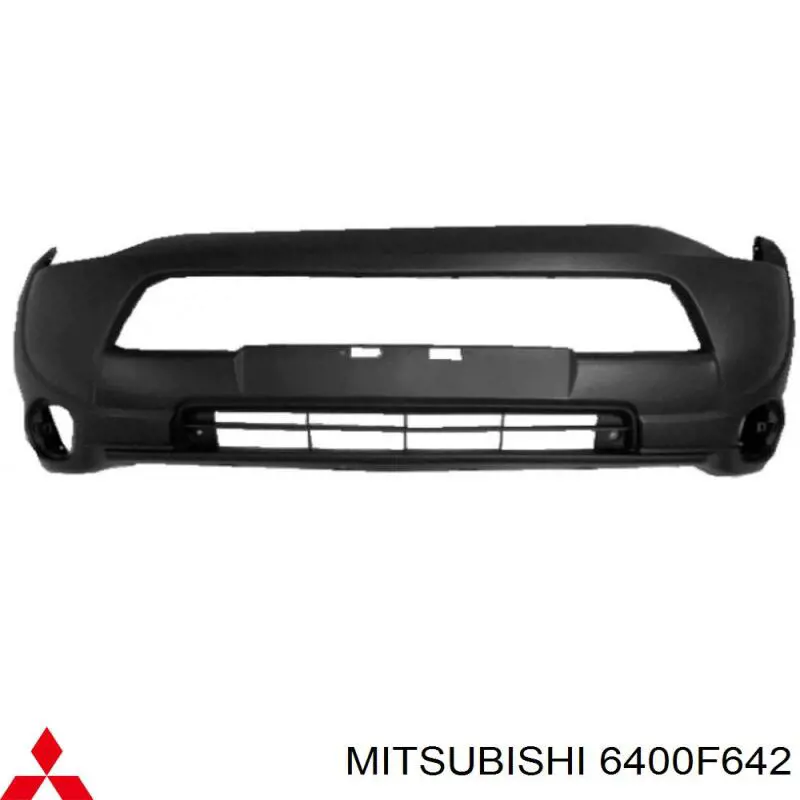 Pára-choque dianteiro para Mitsubishi Outlander III GF, GG