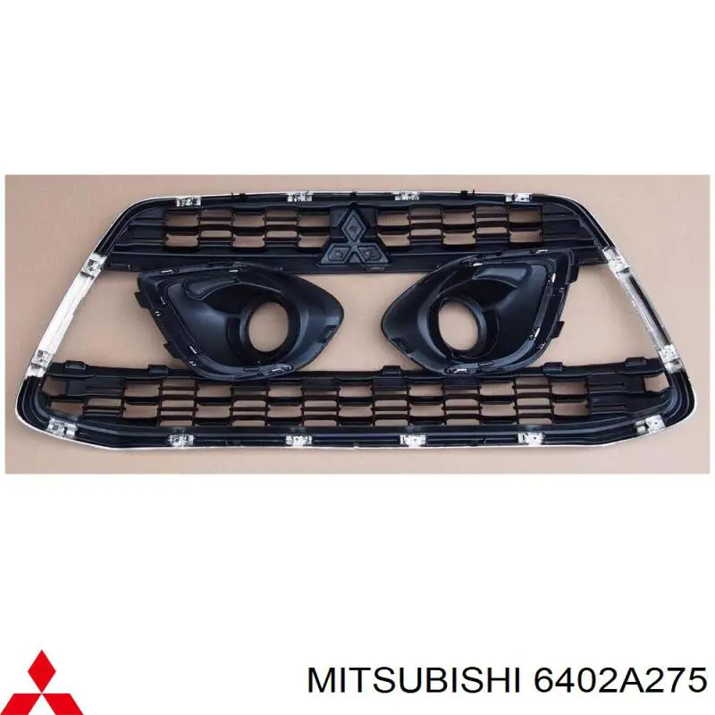 Compre 6402A275 Mitsubishi Placa sobreposta (carcaça) de grelha do radiador