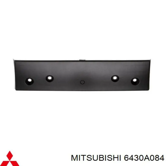 Painel de fixação de matrícula dianteira Mitsubishi 6430A084 preço, a partir de 14,06 USD