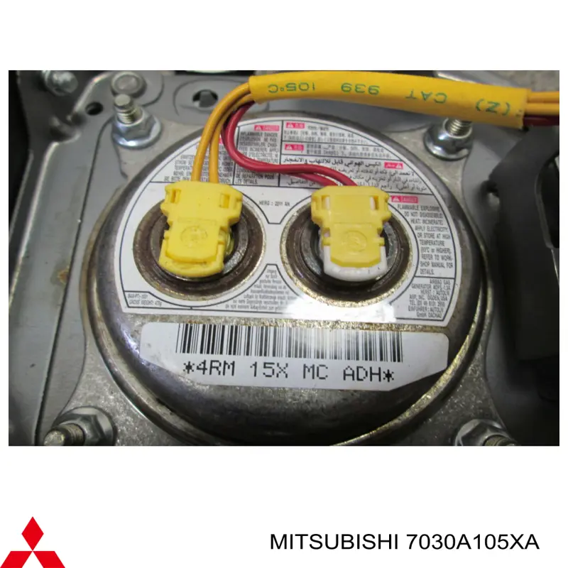 Cinto de segurança (AIRBAG) de condutor Mitsubishi 7030A105XA preço, a partir de 126,63 USD