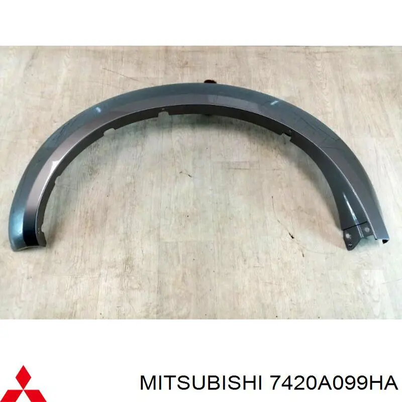Expansor (placa sobreposta) de arco do pára-lama dianteiro esquerdo Mitsubishi 7420A099HA preço, a partir de 213,85 USD