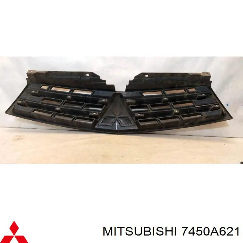 Compre 7450A621 Mitsubishi Grelha do radiador
