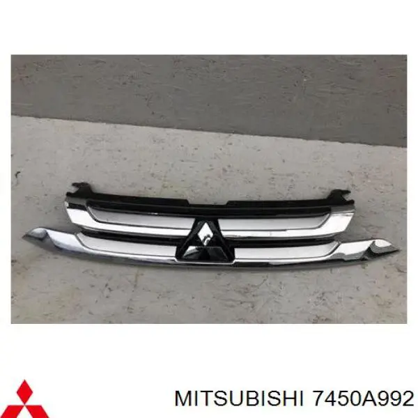Grelha do radiador Mitsubishi 7450A992 preço, a partir de 181,92 USD