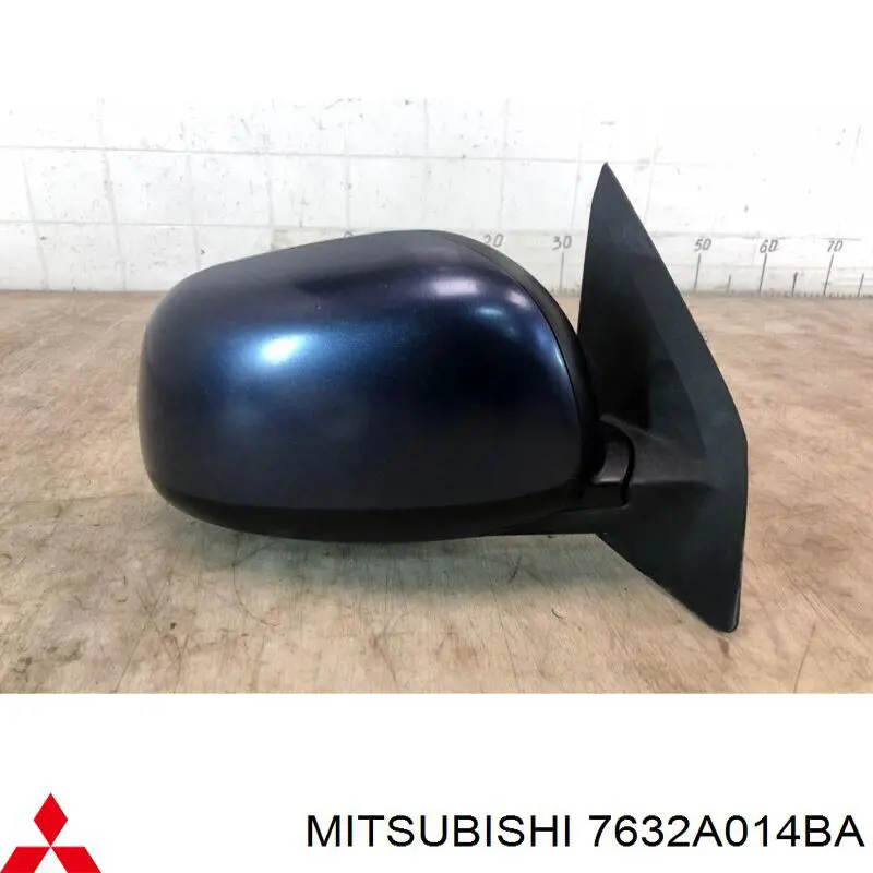 Compre 7632A014XA Mitsubishi Placa sobreposta (tampa) do espelho de retrovisão direito