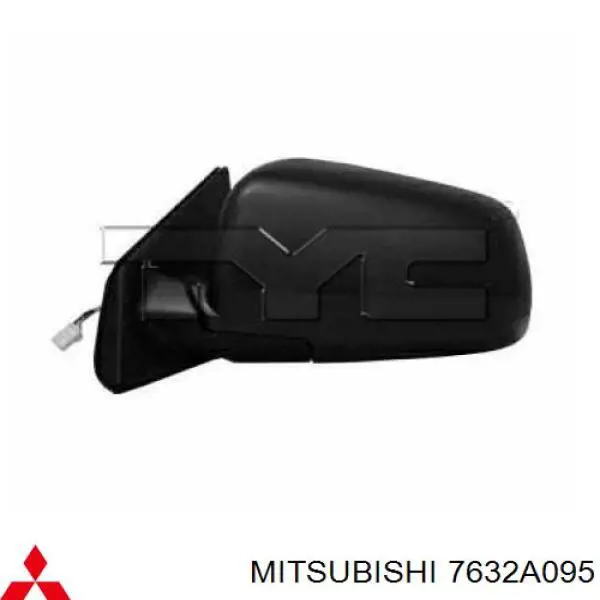 Espelho de retrovisão esquerdo Mitsubishi 7632A095 preço, a partir de 142,52 USD