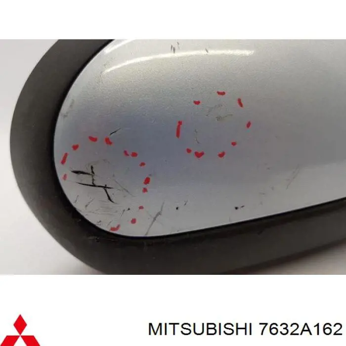 Espelho de retrovisão direito Mitsubishi 7632A162 preço, a partir de 109,46 EUR