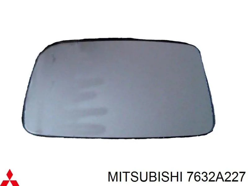 Elemento espelhado do espelho de retrovisão esquerdo Mitsubishi 7632A227 preço, a partir de 63,53 EUR
